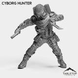 Tabletop Terrain Miniature Cyborg Hunter - Micromachines Corp