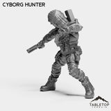 Tabletop Terrain Miniature Cyborg Hunter - Micromachines Corp