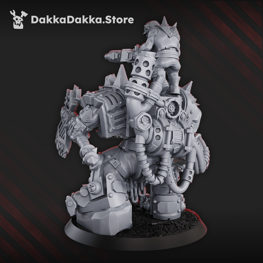 Tabletop Terrain Miniature 'Da Great Arma Boss