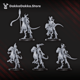 Tabletop Terrain Miniature Daemons of Lust Dino Riders