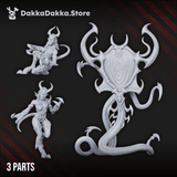 Tabletop Terrain Miniature Daemons of Lust Sacred Mirror