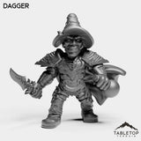 Tabletop Terrain Miniature Dagger Goblin Warlock