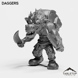 Tabletop Terrain Miniature Daggers Kobold Thief