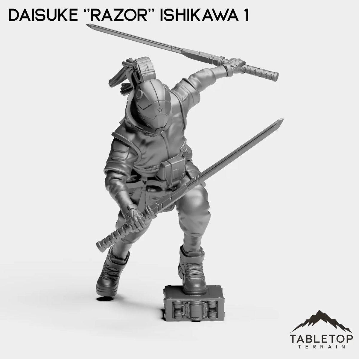 Tabletop Terrain Miniature Daisuke ''Razor'' Ishikawa 1 Daisuke ''Razor'' Ishikawa