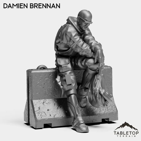 Tabletop Terrain Miniature Damien Brennan - Onlookers
