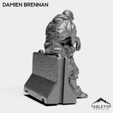 Tabletop Terrain Miniature Damien Brennan - Onlookers