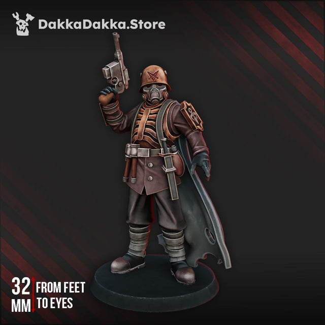 Tabletop Terrain Miniature Damned Infantry Warrior
