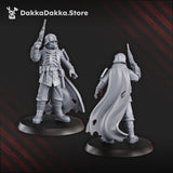 Tabletop Terrain Miniature Damned Infantry Warrior