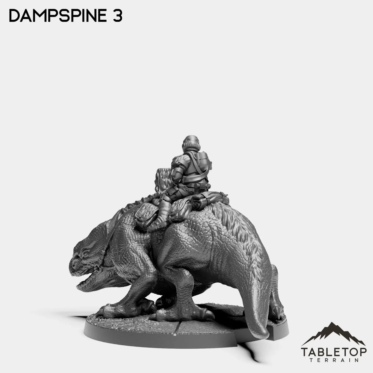 Tabletop Terrain Miniature Dampspine Riders