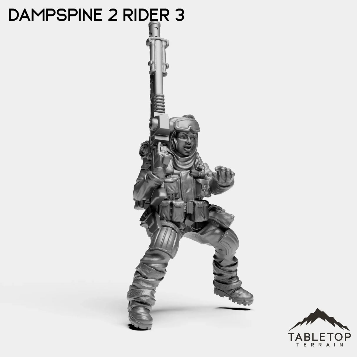 Tabletop Terrain Miniature Dampspine Riders