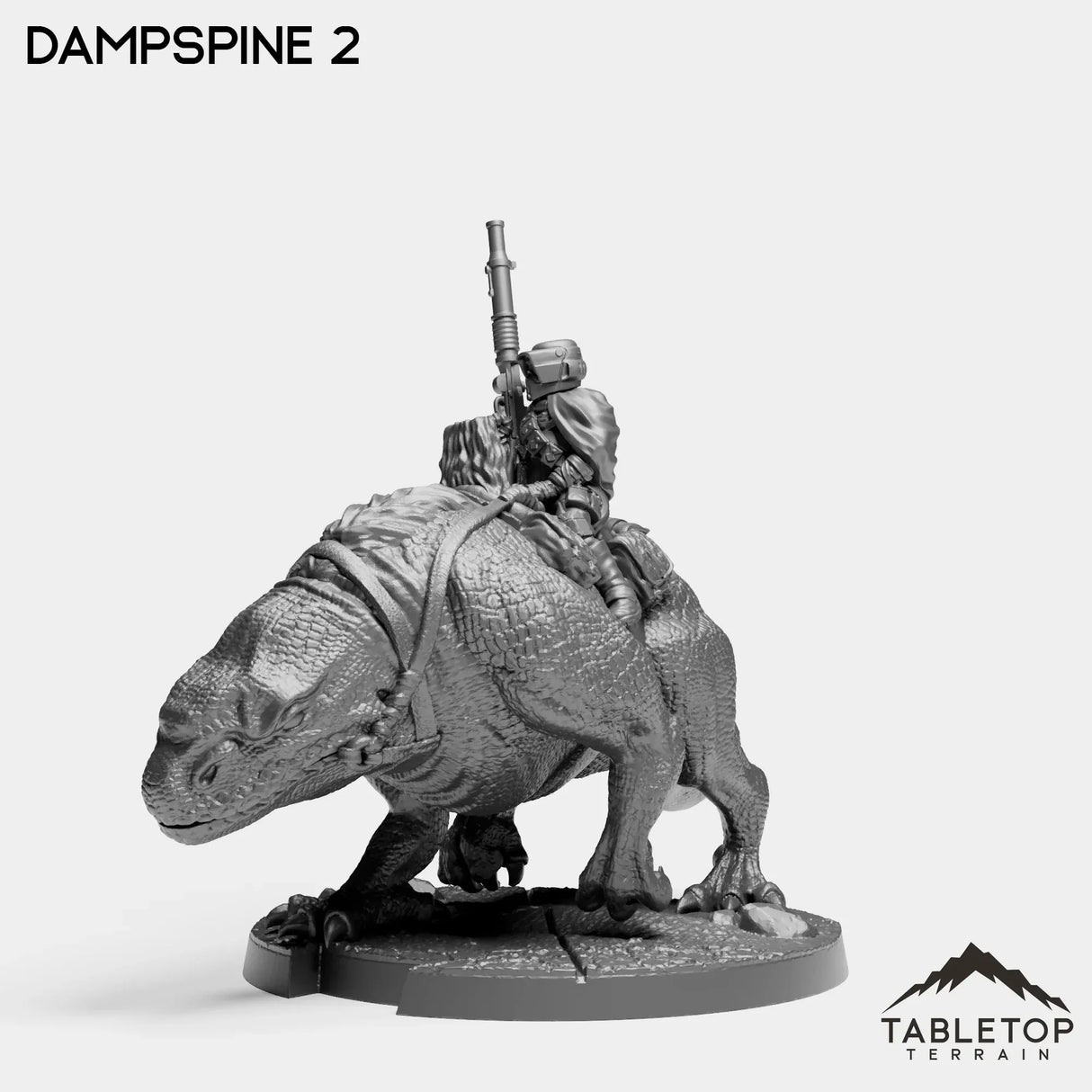 Tabletop Terrain Miniature Dampspine Riders