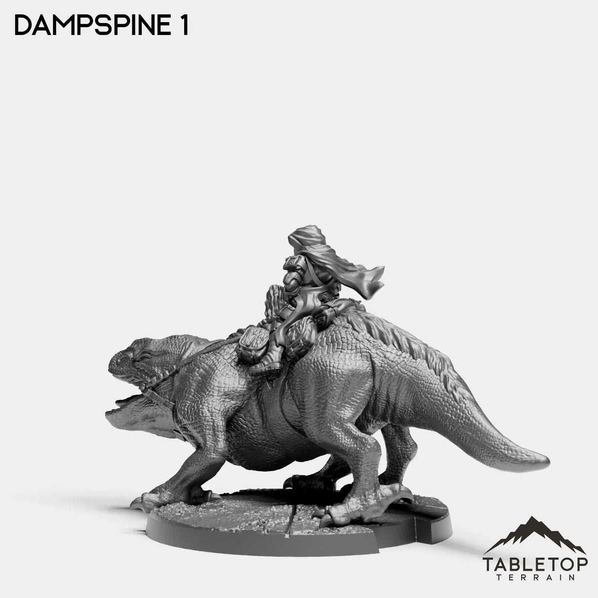 Tabletop Terrain Miniature Dampspine Riders