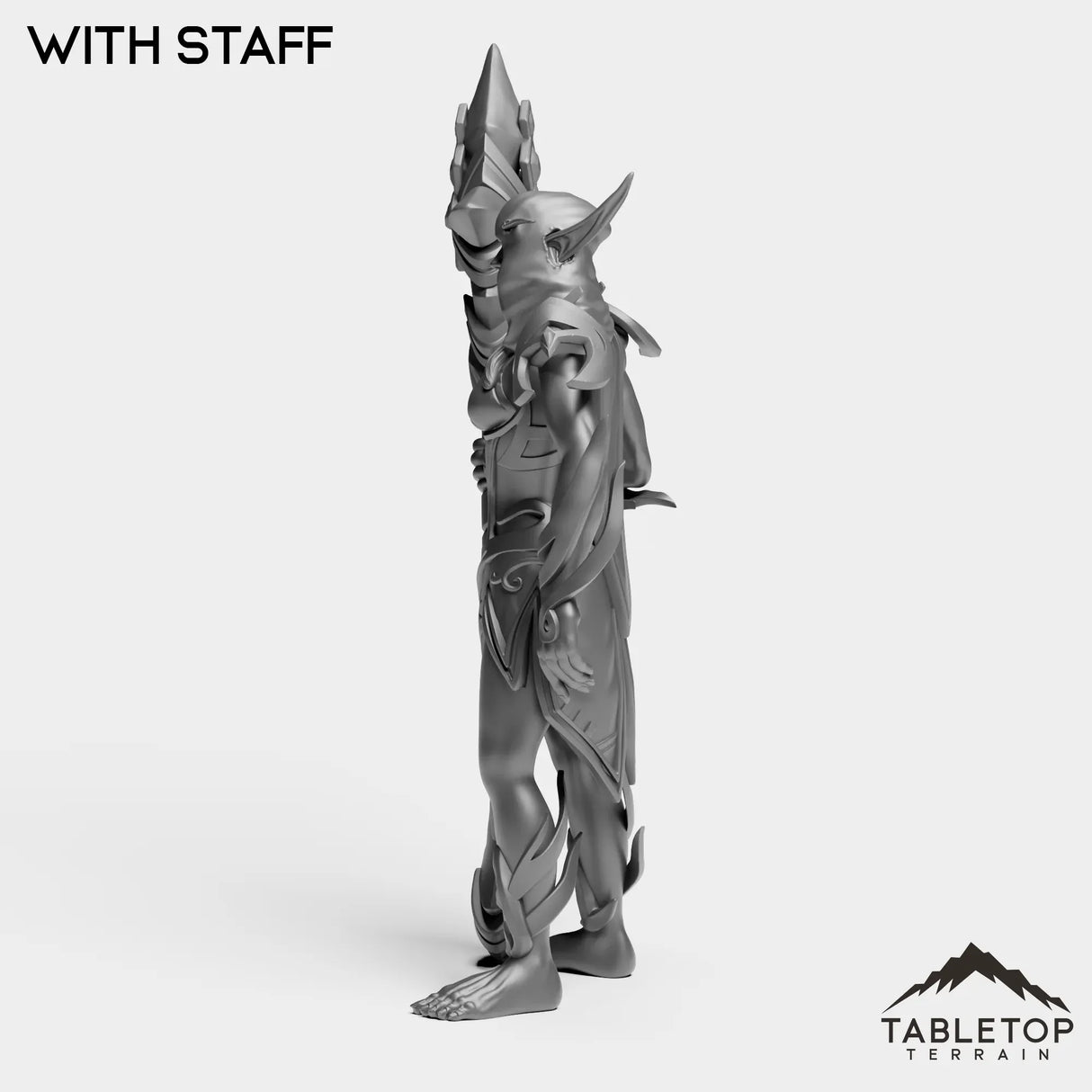 Tabletop Terrain Miniature Darkness First Arcanist Female