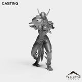 Tabletop Terrain Miniature Darkness First Arcanist Female