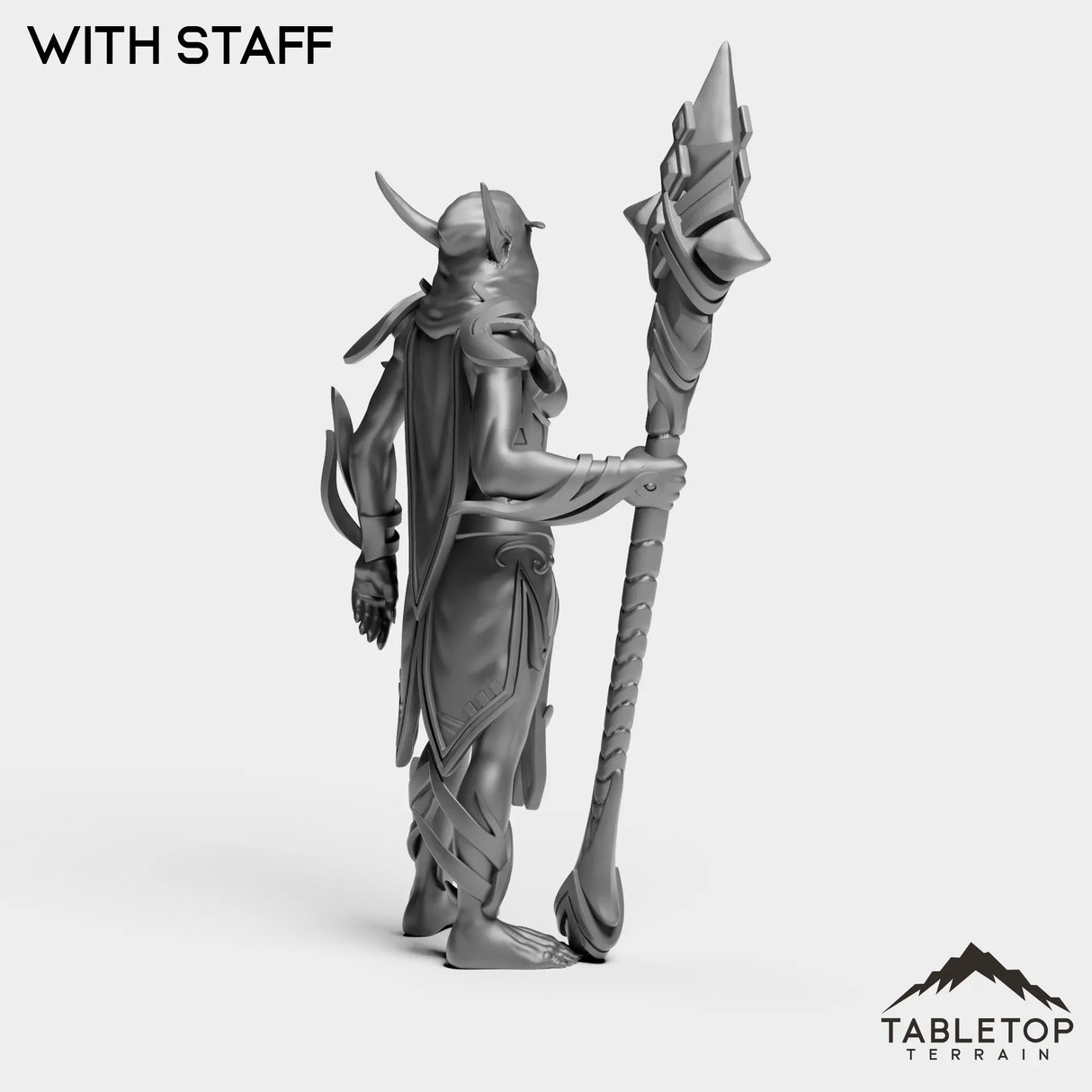 Tabletop Terrain Miniature Darkness First Arcanist Female