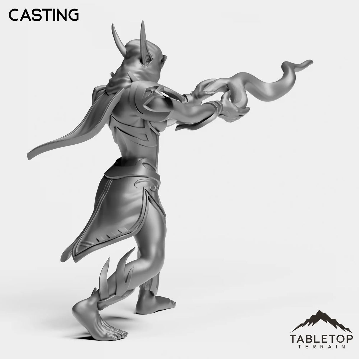 Tabletop Terrain Miniature Darkness First Arcanist Female
