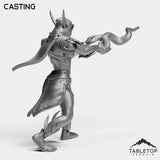Tabletop Terrain Miniature Darkness First Arcanist Female