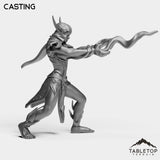 Tabletop Terrain Miniature Darkness First Arcanist Female