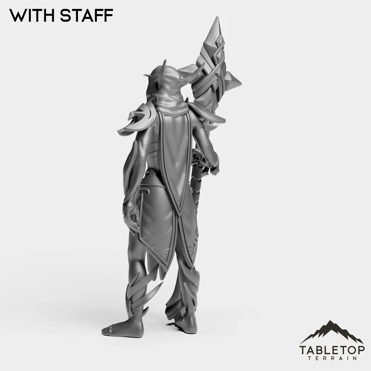 Tabletop Terrain Miniature Darkness First Arcanist Female