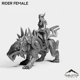 Tabletop Terrain Miniature Darkness First Arcanist Rider