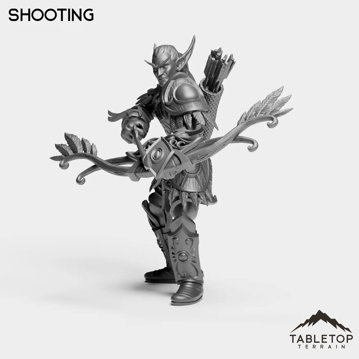 Tabletop Terrain Miniature Darkness Hunter