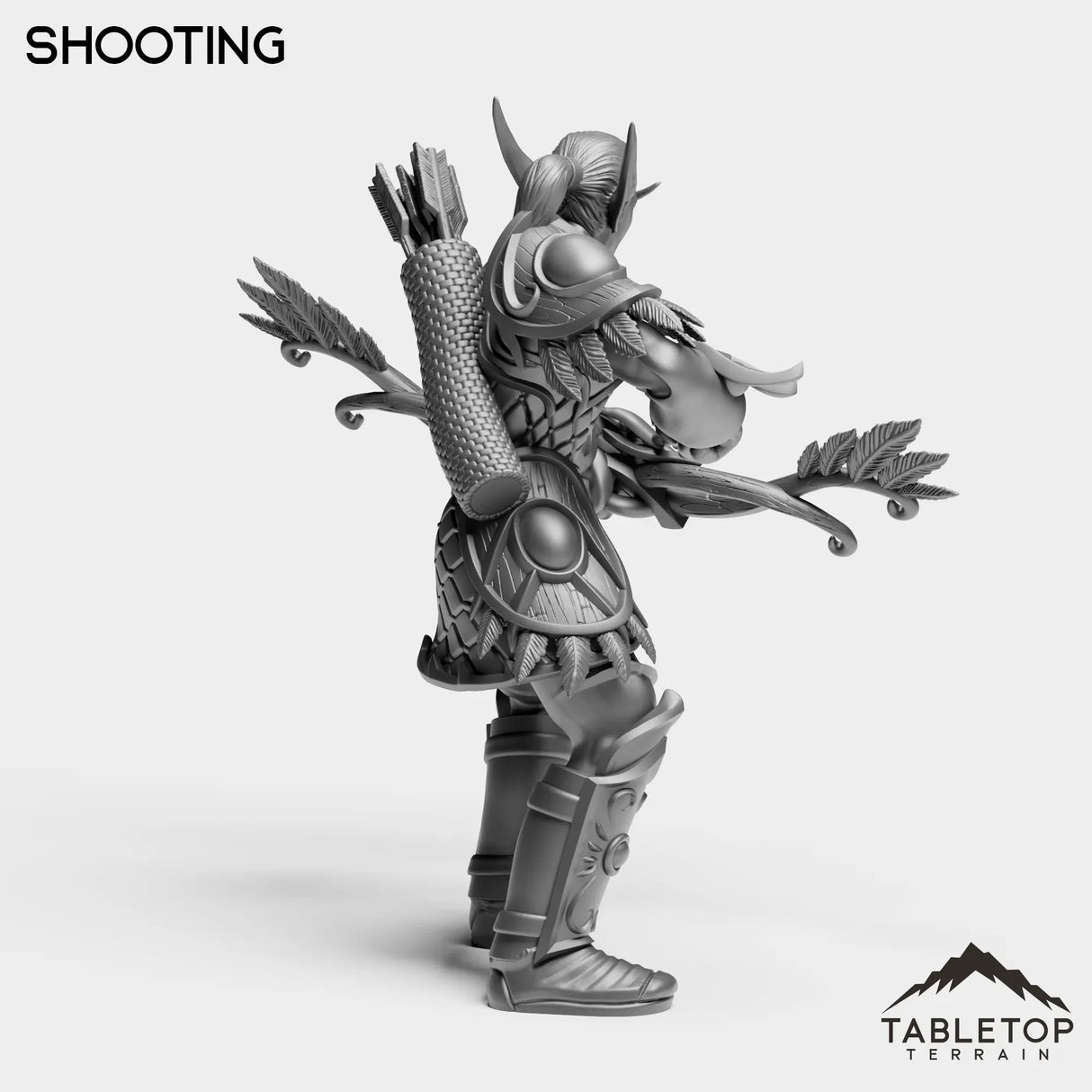 Tabletop Terrain Miniature Darkness Hunter
