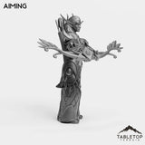 Tabletop Terrain Miniature Darkness Hunter Female