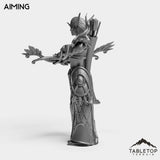 Tabletop Terrain Miniature Darkness Hunter Female