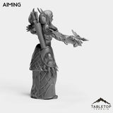 Tabletop Terrain Miniature Darkness Hunter Female