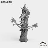 Tabletop Terrain Miniature Darkness Hunter Female