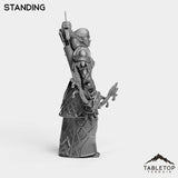 Tabletop Terrain Miniature Darkness Hunter Female