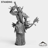 Tabletop Terrain Miniature Darkness Hunter Female