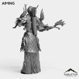 Tabletop Terrain Miniature Darkness Hunter Female