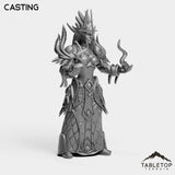 Tabletop Terrain Miniature Darkness Mage Female