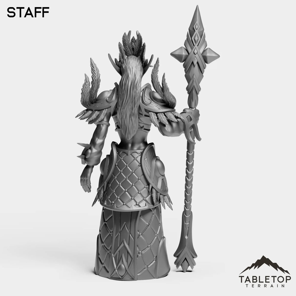 Tabletop Terrain Miniature Darkness Mage Female