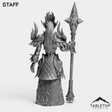 Tabletop Terrain Miniature Darkness Mage Female