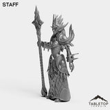 Tabletop Terrain Miniature Darkness Mage Female