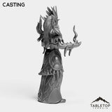 Tabletop Terrain Miniature Darkness Mage Female