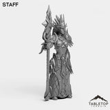 Tabletop Terrain Miniature Darkness Mage Female