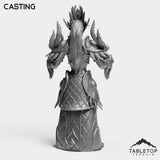 Tabletop Terrain Miniature Darkness Mage Female