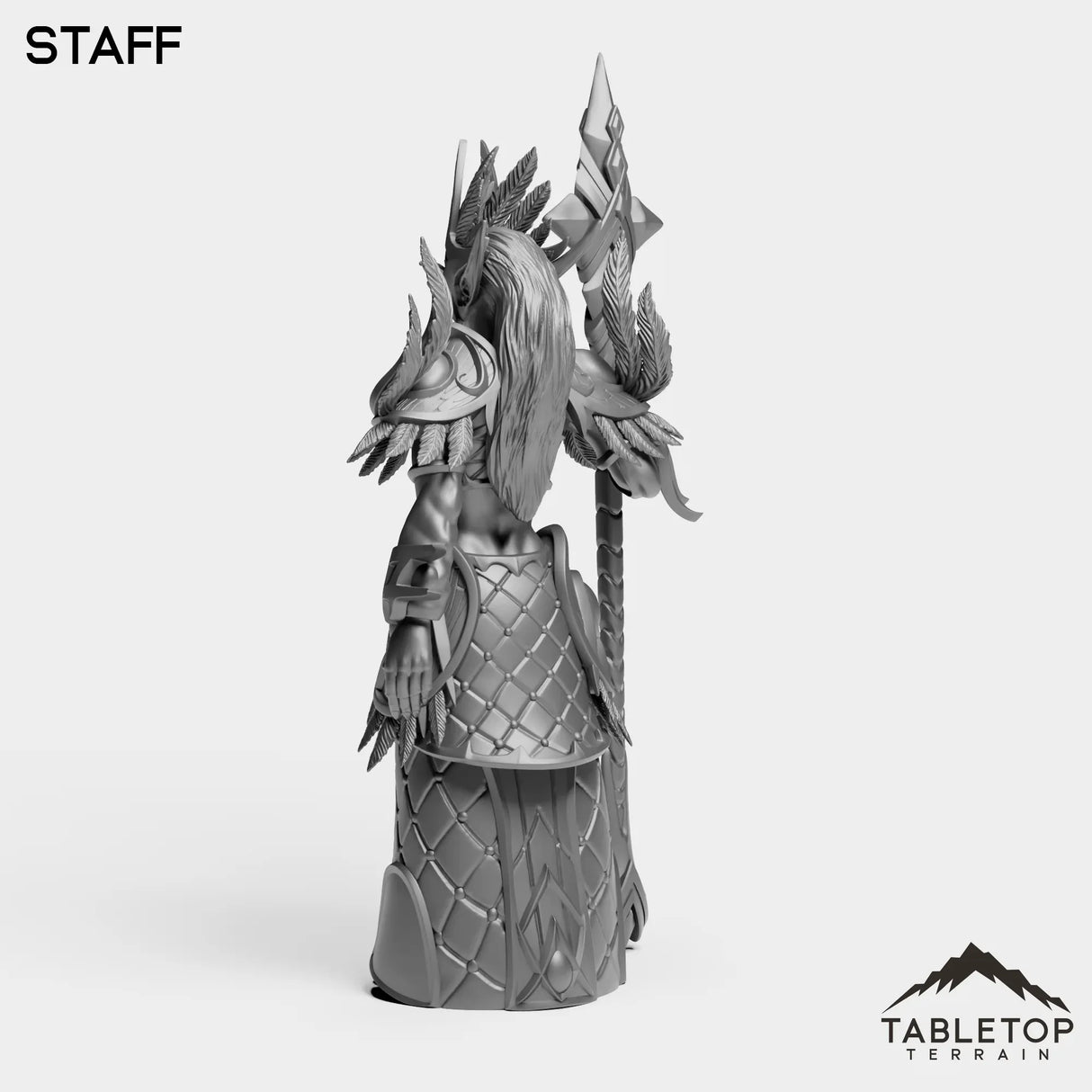 Tabletop Terrain Miniature Darkness Mage Female
