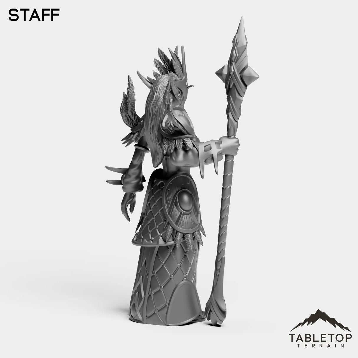 Tabletop Terrain Miniature Darkness Mage Female
