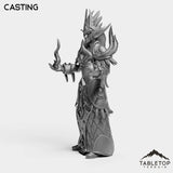 Tabletop Terrain Miniature Darkness Mage Female