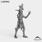 Tabletop Terrain Miniature Darkness Nightfallen First Arcanist Female