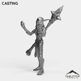 Tabletop Terrain Miniature Darkness Nightfallen First Arcanist Female