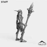 Tabletop Terrain Miniature Darkness Nightfallen First Arcanist Female
