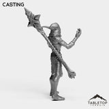 Tabletop Terrain Miniature Darkness Nightfallen First Arcanist Female