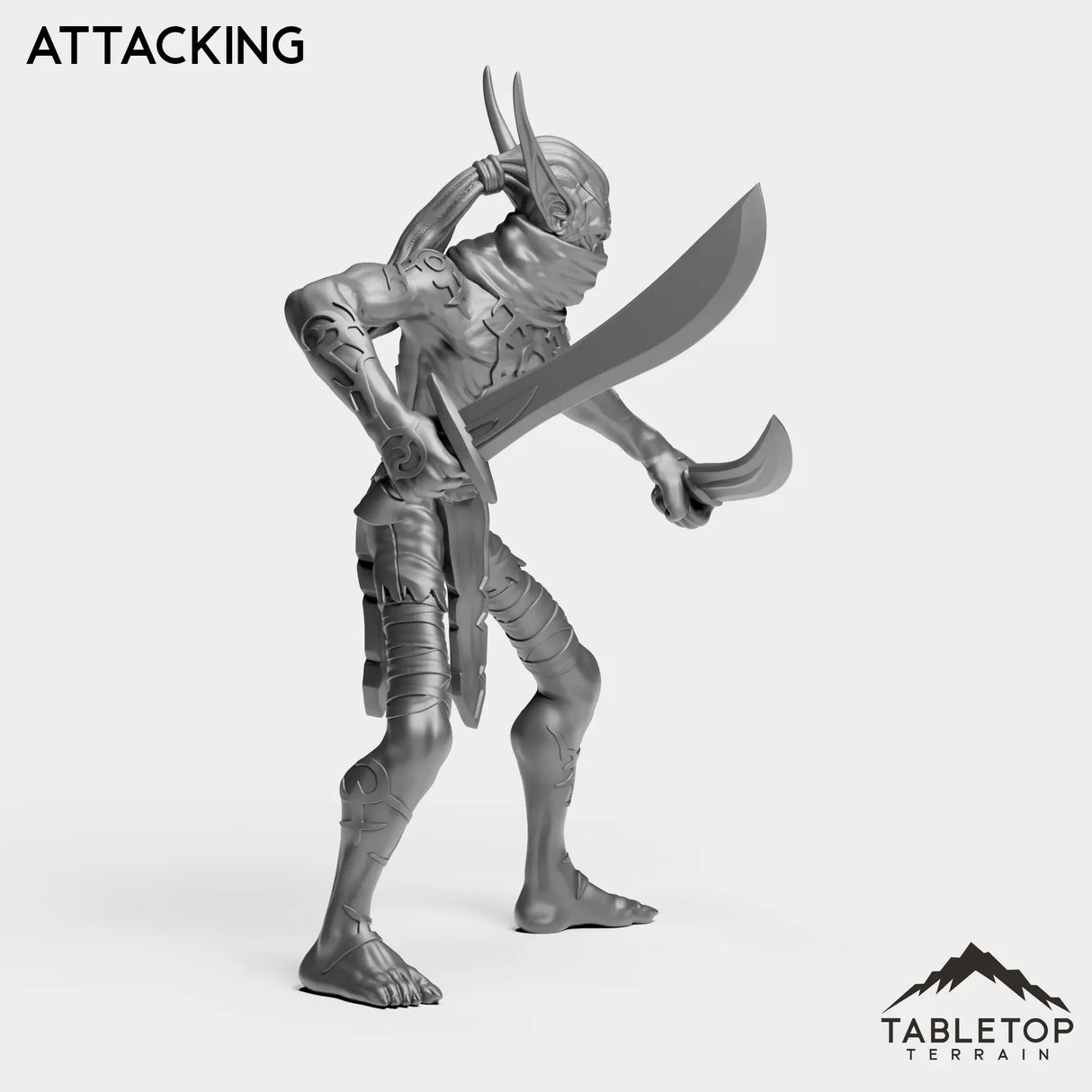 Tabletop Terrain Miniature Darkness Nightfallen Rebel