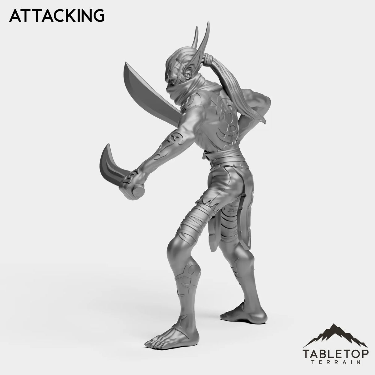 Tabletop Terrain Miniature Darkness Nightfallen Rebel