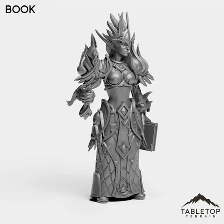 Tabletop Terrain Miniature Darkness Priest Female